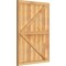 Ekena Millwork Framed Board-n-Batten Shutters w/Z-Bar, Rough Sawn Western Red Cedar, 32 1/4W x 44H, PR RBF06Z32X044RWR - alternate 5